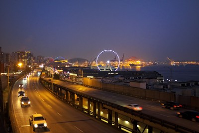 Seattle after sunset